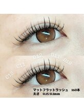 サロン ザ ビューティ(SALON THE BEAUTY)/マットフラットラッシュ160本