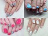 【2日20：15～限定】800色から選べる☆【HAND】ワンカラー￥5700→¥4500
