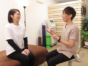 整骨院クア(整骨院KUR)/懇切丁寧なカウンセリング