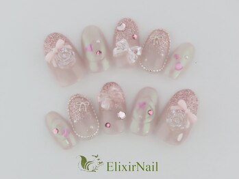 エリクサーネイル 池袋(Elixir Nail)/定額c やり放題/クーポン使用