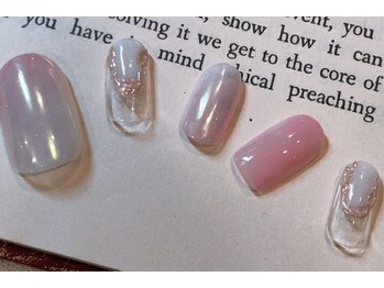 ネイルデコ(nail DECO)/定額8月シーズンアート【鹿間】