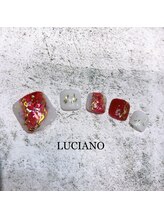 ルチアーノ(LUCIANO)/フットネイル定額デザイン8500円