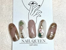 ネイルクイーン(Nail Queen)/ピンクニュアンスネイル♪¥9900