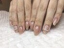 シンプル2本アート