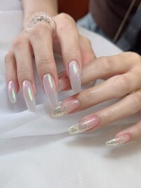 涼しげアシメデザイン