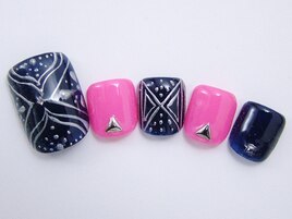 シルバーラインアートピンク