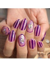 トータルサロン 白べぇーっ プラス/パープルネイル