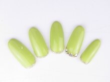 ネイルサロン ディーバ ギンザ(Nail salon Diva GINZA)/ One color plus（1本ストーン）