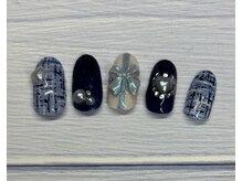 ネイル ナテュール 平塚店(Nail Nature)/☆ツイードネイル