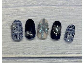 ネイル ナテュール 平塚店(Nail Nature)/☆ツイードネイル