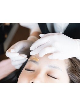 アイブロウメニューがあるサロン