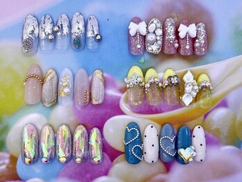 アン ジョーヌドラゴ/3月☆定額ネイル