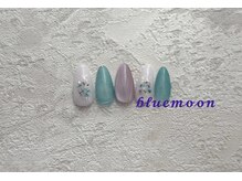 ブルームーン(bluemoon)/フラワーネイル