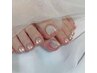  【Foot】 ミラーネイル　¥5500