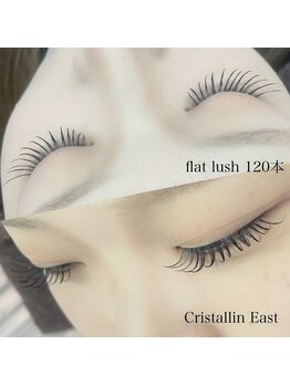 クリスタランイースト(Cristallin East)/フラットラッシュ(束感マツエク)