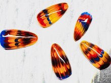 バンザイネイル 下北沢(BANZAI NAILS)/ブラウンピーコック