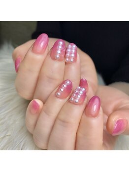 アオマリー(Aomalie)/バイカラーネイル ¥14,300