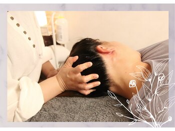 キヅクの写真/凝り固まった顔筋/眼精疲労/首肩コリを解消!【姿勢調整+もみほぐし+ドライヘッドスパ¥12,650→11,000】