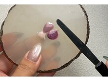 ラモーヴ(La mauve)の雰囲気（肌なじみの良いカラーを混色してお作りします）