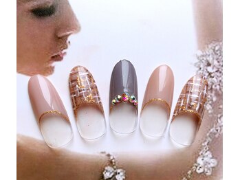 エンジェルビューティーネイルアンドアイラッシュ(Angel Beauty nail&eyelash)/秋冬おしゃれ定額ネイル