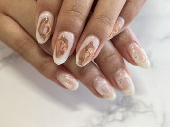 ハレトキネイル(haretoki nail)/ホワイトニュアンス