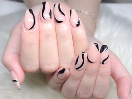 ジェル◆シンプル個性派ネイル
