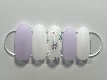 ジョアネイル(JOA Nail)/シンプル/花/マット/春