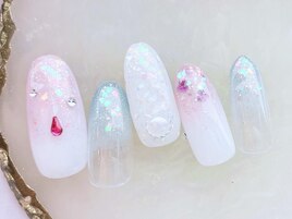 梅雨ネイル¥7980