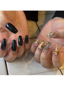 ちぐはぐネイル