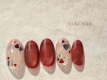 ルークネイル(LUKE NAIL)/マグネットハートバレンタイン