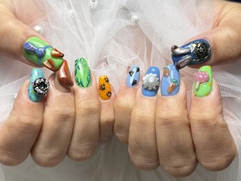 フェアリーヘア ニーナ(Fairy Hair Ni-na)/【パラジェル】オーダーネイル