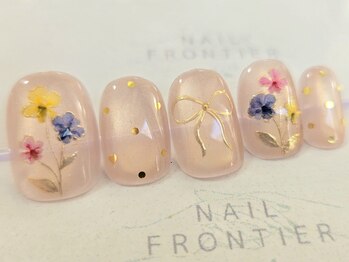 Eドライフラワー春ネイル11980円