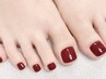 【FOOT】ワンカラー パラジェル無料