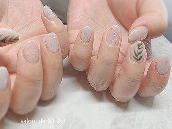 サロン ド メルシー(Salon de MERCI)/ニュアンス×リーフart☆