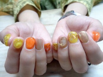アミュリー ネイル アトリエ(Amury nail atelier)/ちぐはぐ エスニック シアー