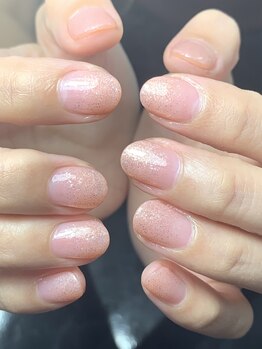 レディグリッター(Lady glitter)/ピンクラメグラデ