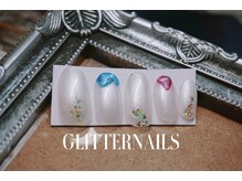 グリッターネイル(GLITTER NAILS)/【定額ネイルコース】