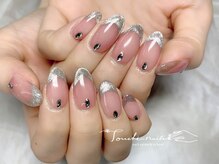 トゥーシェネイルズ 岡山駅前店(Touche’nails)/マグネットフレンチ