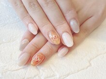 ブレスネイル(brace Nail)/押花囲みデザイン