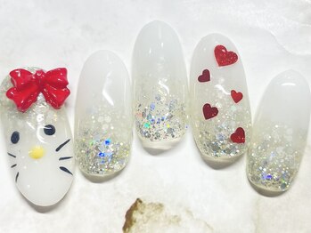 キティちゃんネイル