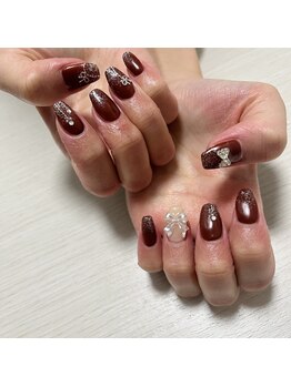 リボンネイル♪