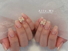 リボンネイル(staff:mai)