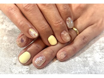 ガーデン ヘア&エステ&ネイル Garden/ニュアンスネイル パステル