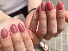 ちゅるんピンクワンカラー