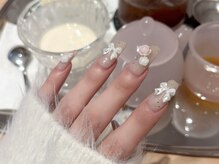 アイ ネイルズ 天神店(I nails)/girly rose ￥6500～