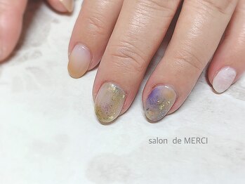 サロン ド メルシー(Salon de MERCI)/ニュアンスnail1☆