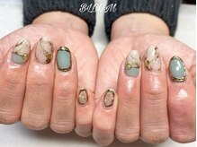 ネイルサロン ブルーム(BLOOM)/天然石風ネイル724