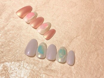 ブリオン 六本松店(Bullion)/クリスタルオーロラネイル