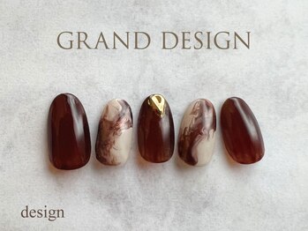 グランドデザイン 穂積店(GRAND DESIGN)/カフェラテネイル