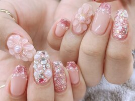 【山田】ぷっくりフラワー